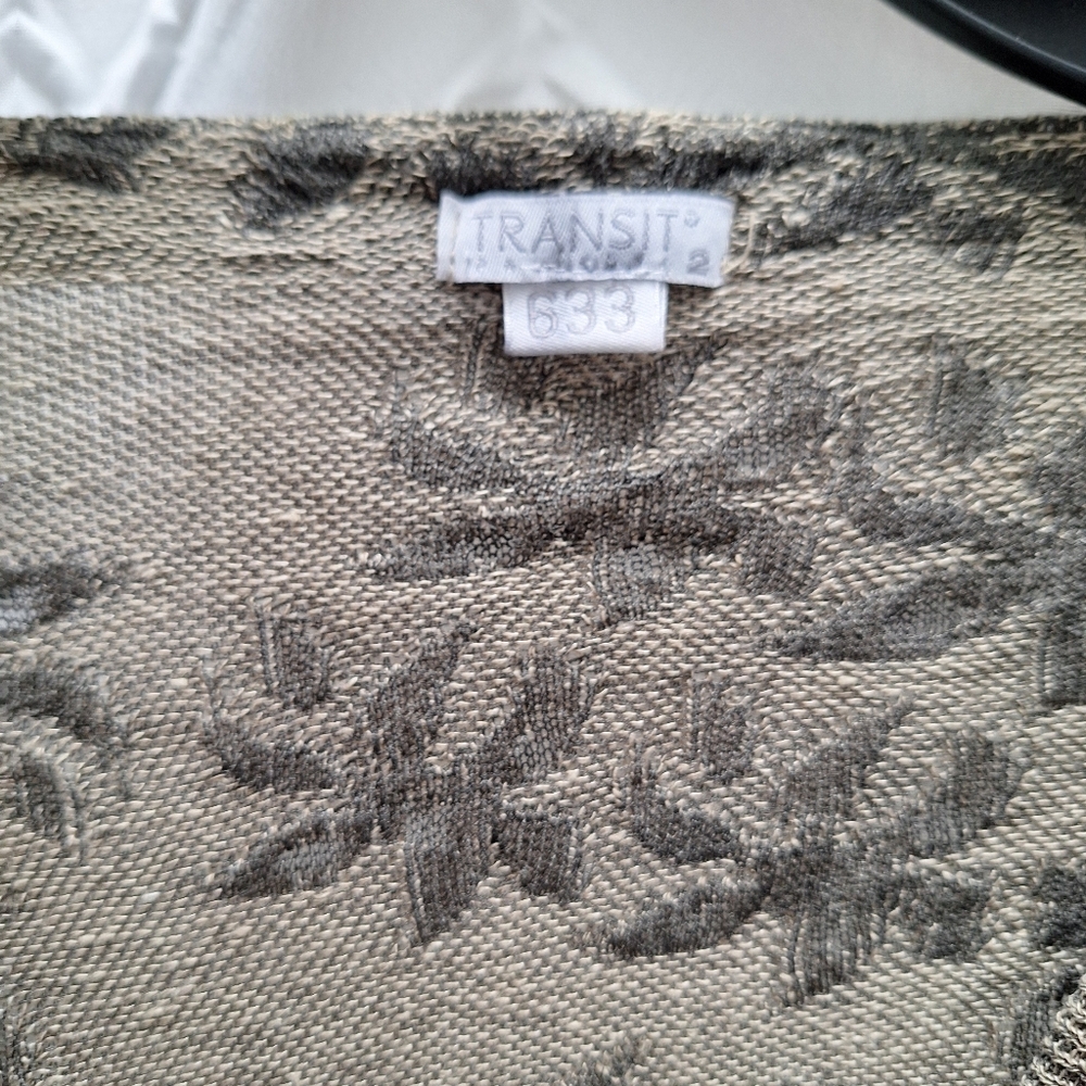 Transit Par-Such Made In Italy Button-Up Rounded Neck Cardigan with Pockets L - Picture 2 of 8